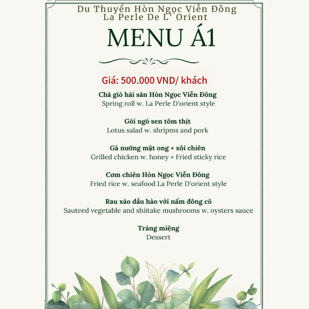 ASIAN MENU 1
