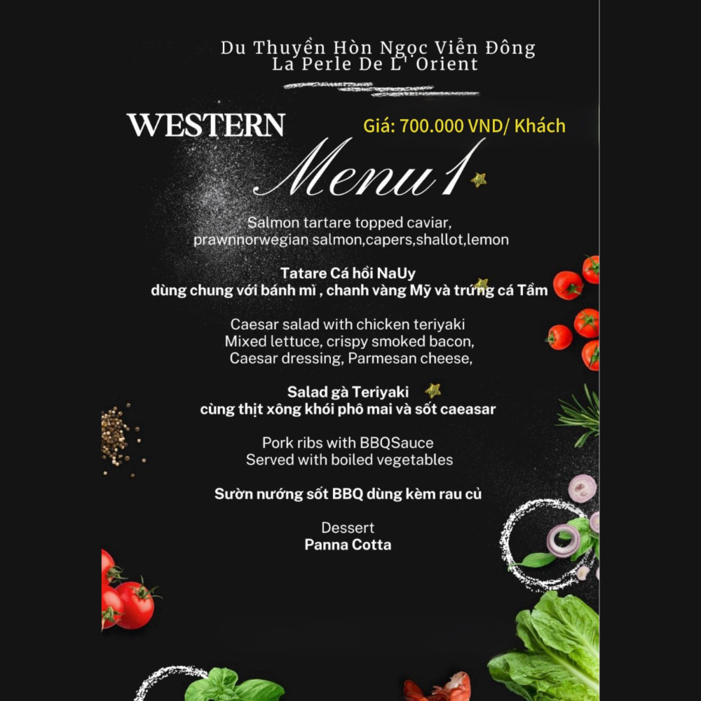 WESTERN MENU 1